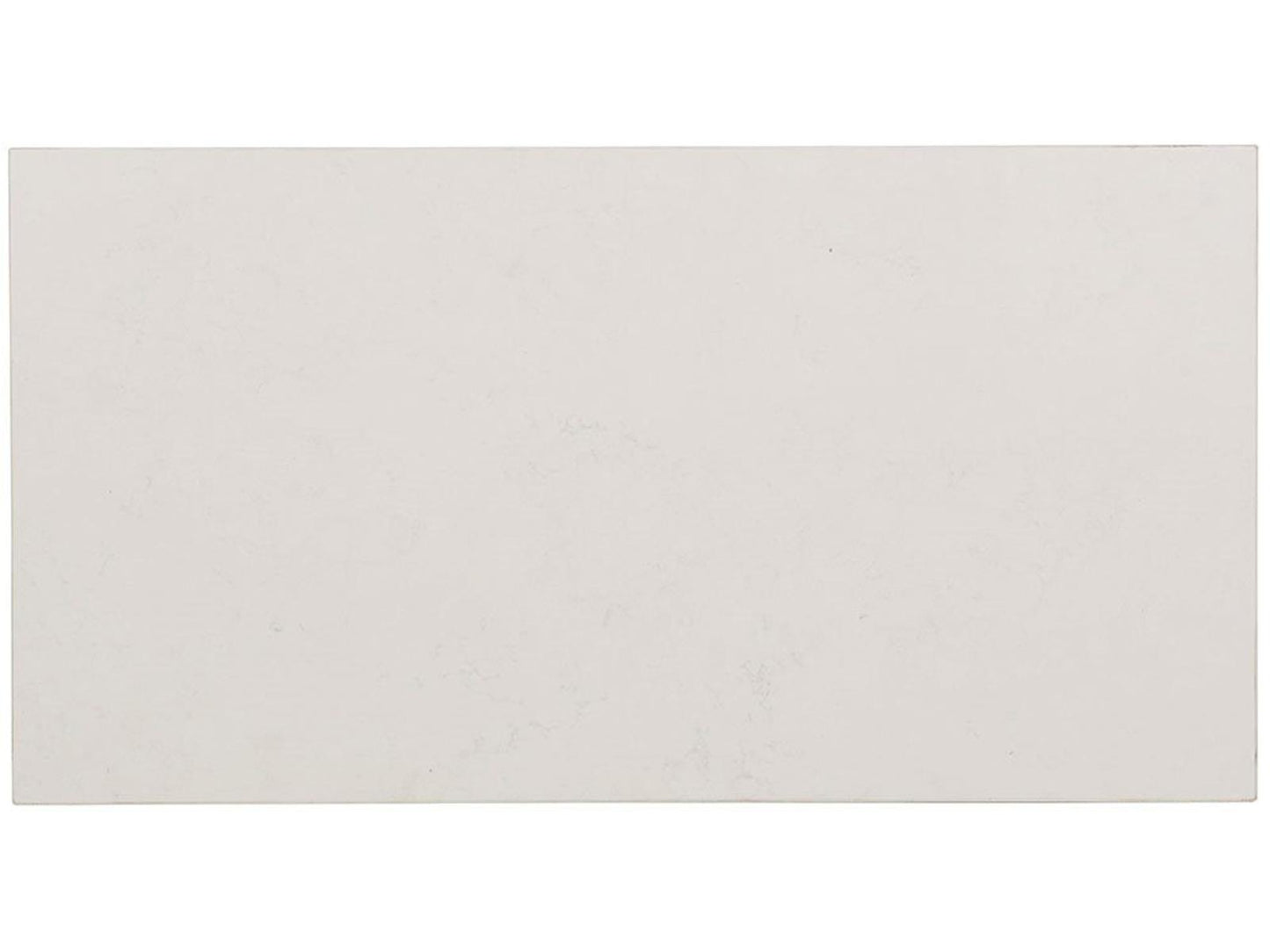 Bryne Scandinavian Minimalist Nightstand with White Marble Top