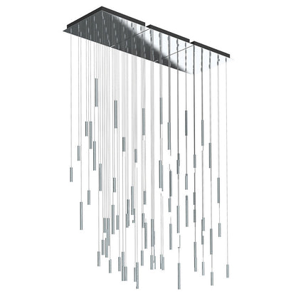 Steelos Rectangular Multi Light LED Pendant