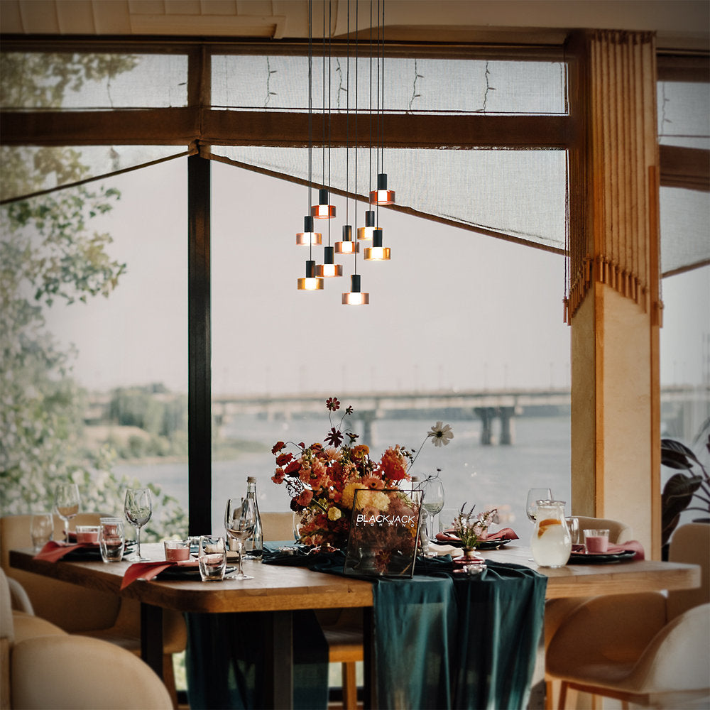 Spectra LED Multi-Light Pendant