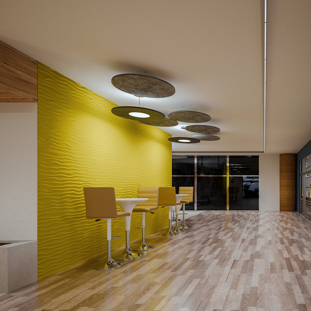 Jazz Acoustic Round LED Pendant