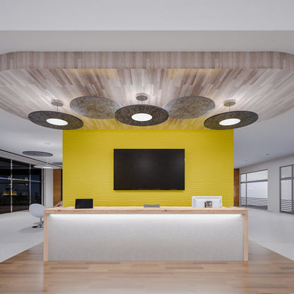 Jazz Acoustic Round LED Pendant
