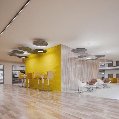 Jazz Acoustic Round LED Pendant