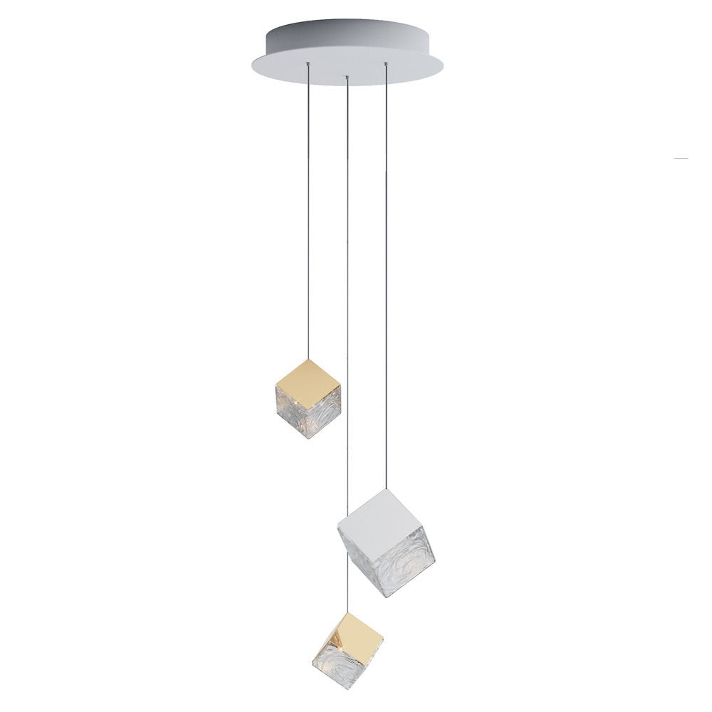 Pyrite Multi-Light Pendant