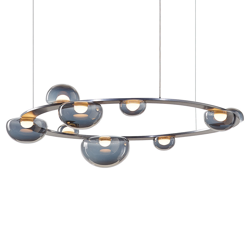 Dew Drop Circle LED Chandelier