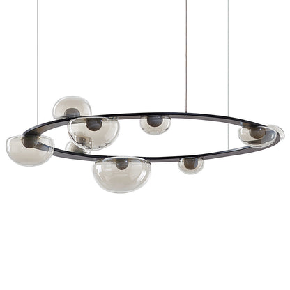 Dew Drop Circle LED Chandelier