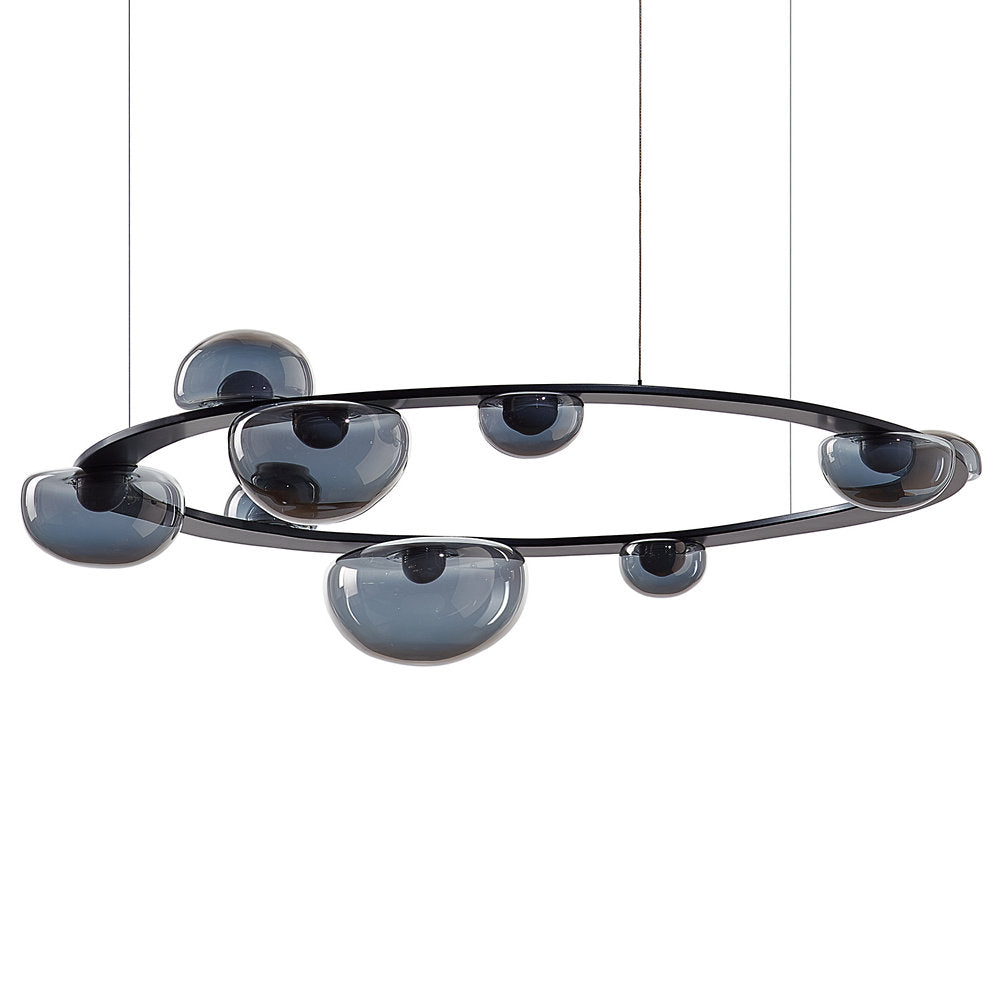 Dew Drop Circle LED Chandelier
