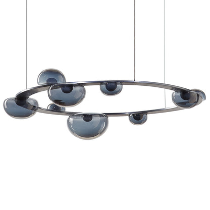 Dew Drop Circle LED Chandelier
