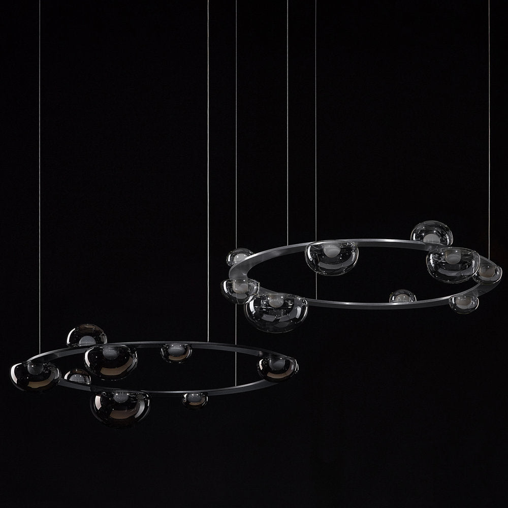 Dew Drop Circle LED Chandelier
