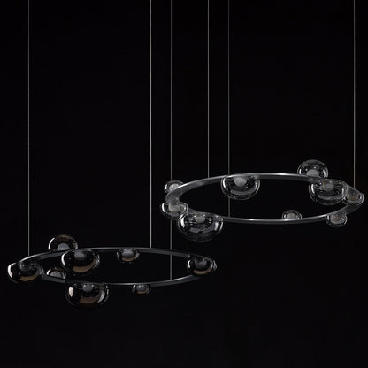 Dew Drop Circle LED Chandelier