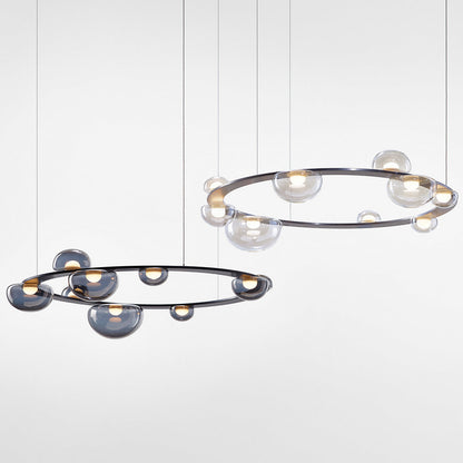 Dew Drop Circle LED Chandelier