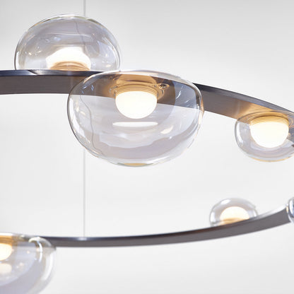 Dew Drop Circle LED Chandelier