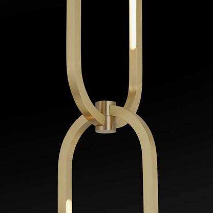 Ovalo Chain Cluster LED Pendant