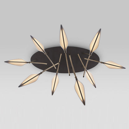 Spire Leaf LED Multi-Light Pendant