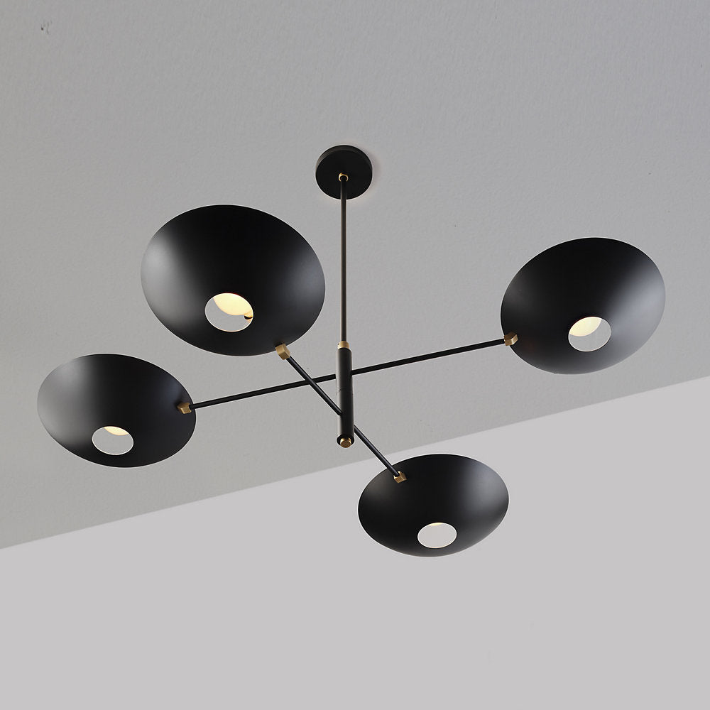 Counterbalance 2-Tier Chandelier