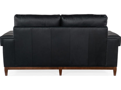 Noah Studio 2-Seat Stationary Leather Sofa