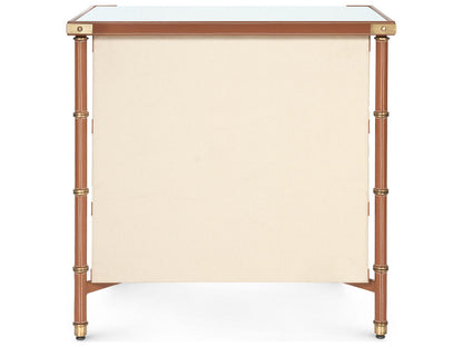 Rectangular Glass End Table