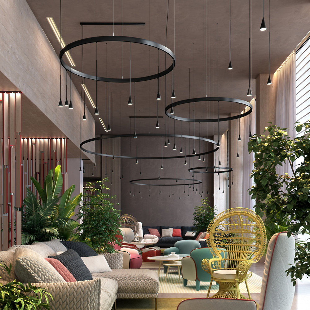 Skybell Circle LED Pendant