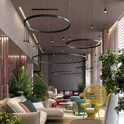 Skybell Circle LED Pendant