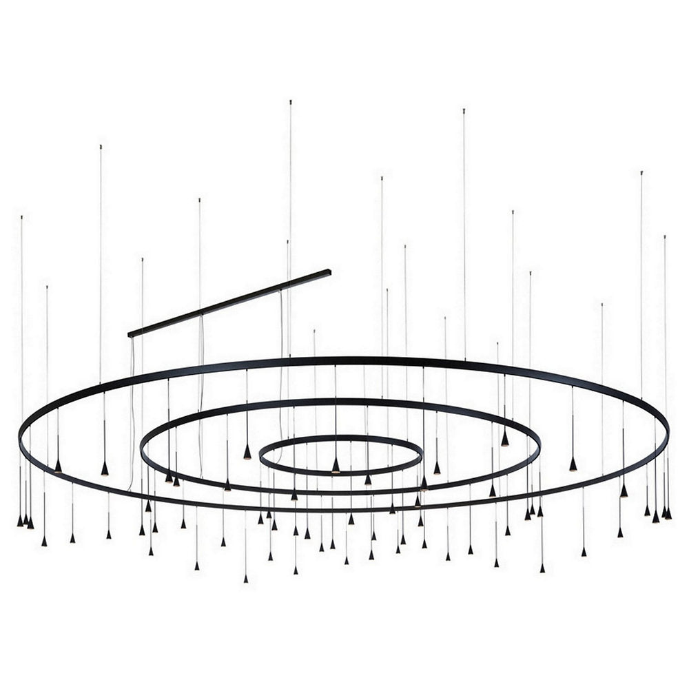 Skybell Concentric Circle LED Pendant