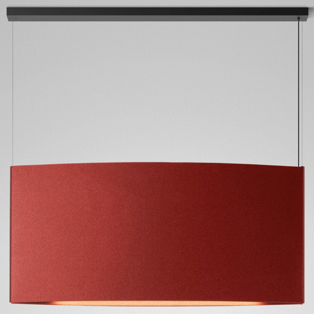 Noren LED Horizontal Rectangular Pendant