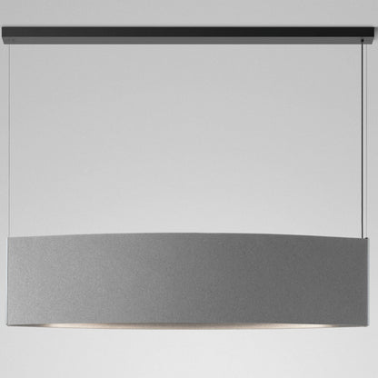 Noren LED Horizontal Rectangular Pendant