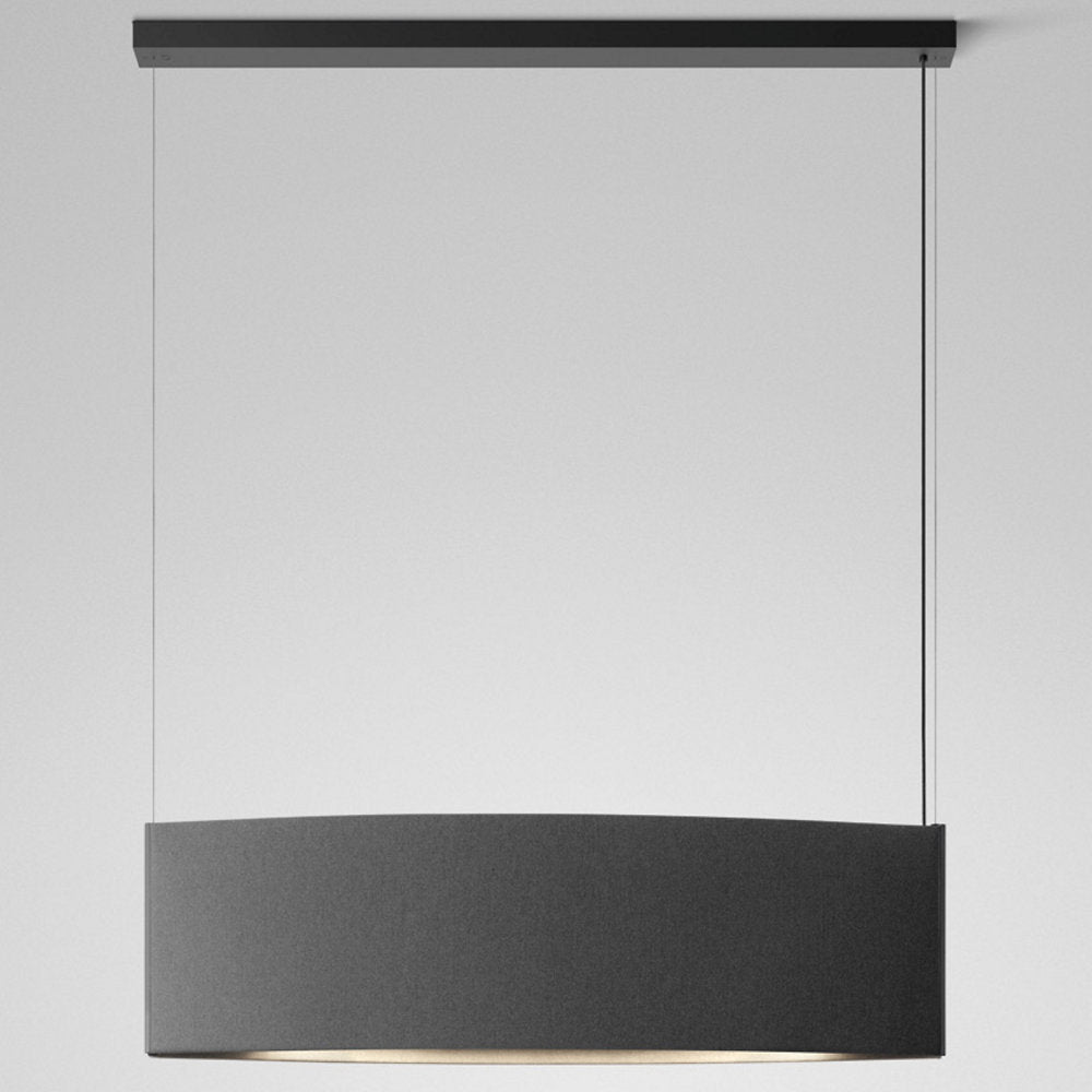 Noren LED Horizontal Rectangular Pendant