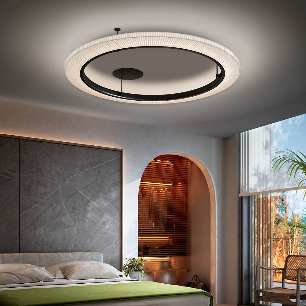Roda LED Semi-Flushmount/ Wall Sconce