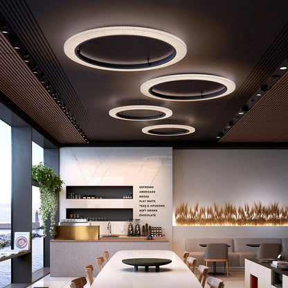 Roda LED Semi-Flushmount/ Wall Sconce