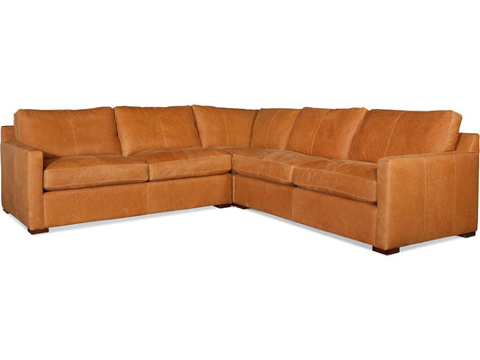 Bel-air Leather Sectional Sofa