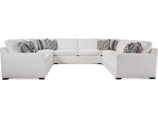 Brentwood 5-Piece U-Shape Modular Fabric Sectional Sofa