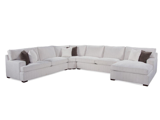 Cambria 4-Piece Modular Upholstered Chaise Sectional