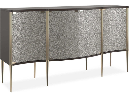 Classic A New Day 75" Birch Wood Seal Skin Sideboard