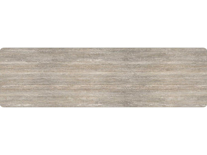 Modern Principles Balance Dresser with Silver Travertine Top and Lucent Bronze Accents