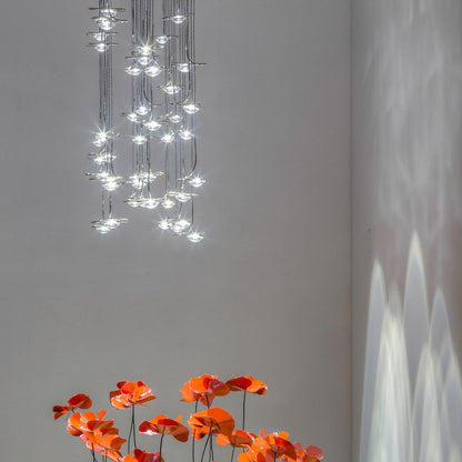 Jackie O LED Square Multi-Light Pendant