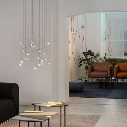 Jackie O LED Multi-Light Pendant