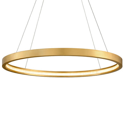 Jasmine LED Circular Frame Pendant