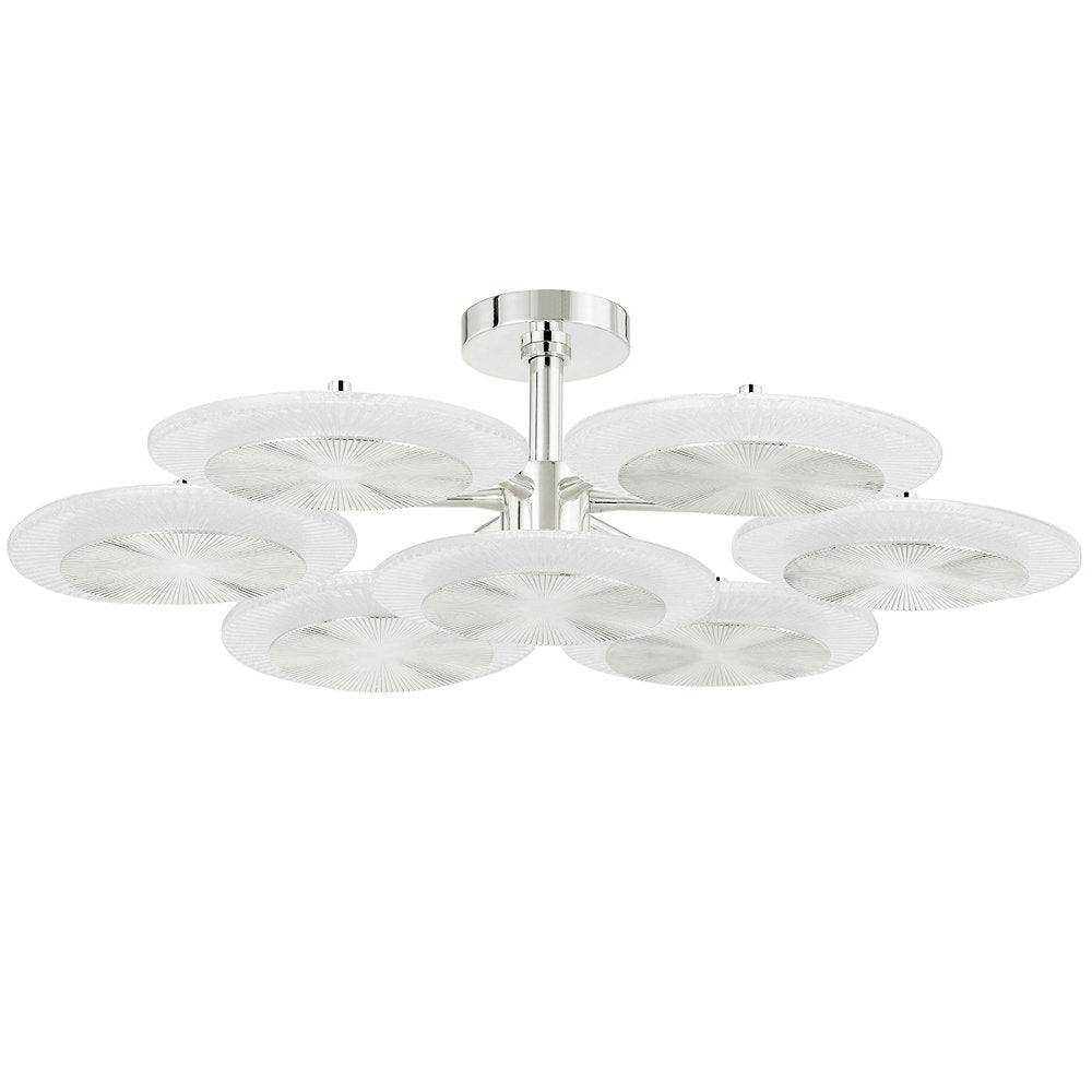 Topaz LED Semi-Flushmount