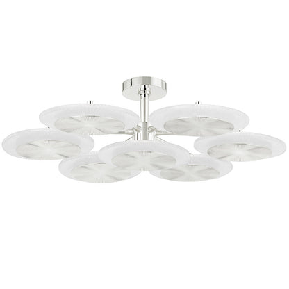 Topaz LED Semi-Flushmount