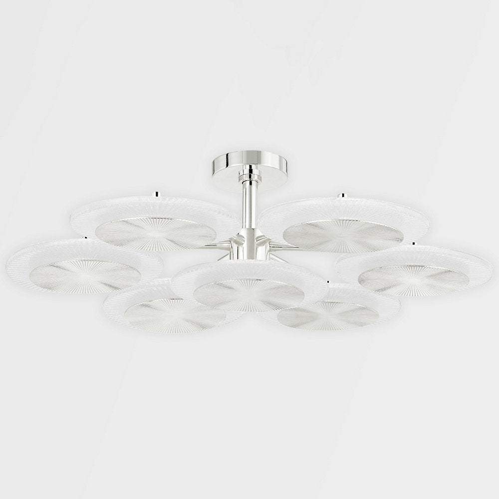 Topaz LED Semi-Flushmount