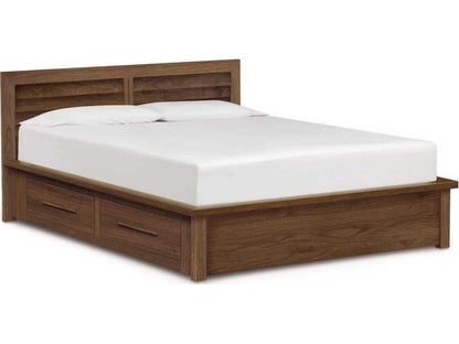 Moduluxe Brown Solid Wood California King Platform Bed