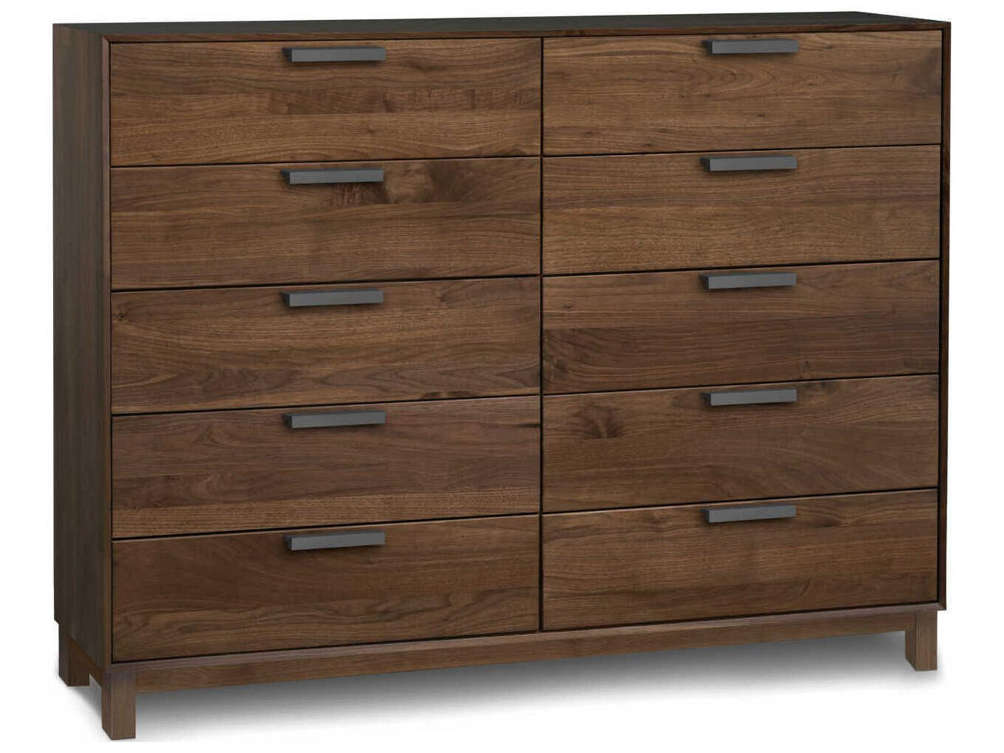 Furniture Savoy 4-Drawer Solid Walnut Dresser