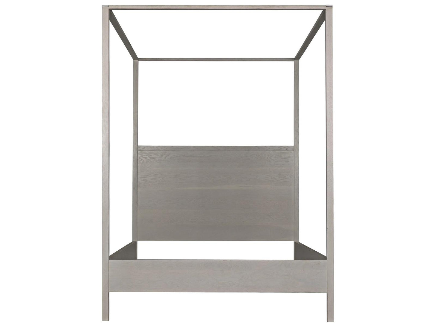 Furniture Londrina Queen 4-Poster Bed in Washed Oak Finish