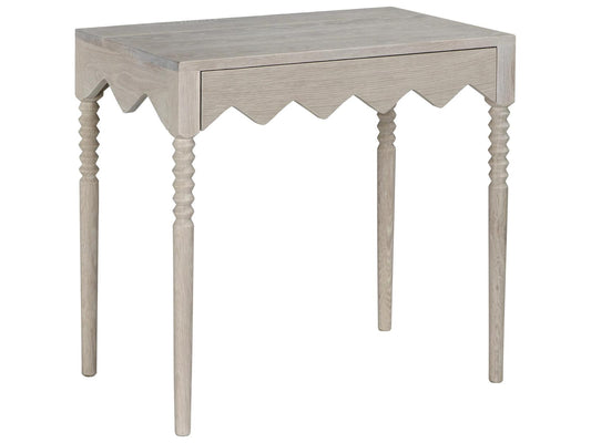 Lulu Rectangular Wood End Table in Natural Oak
