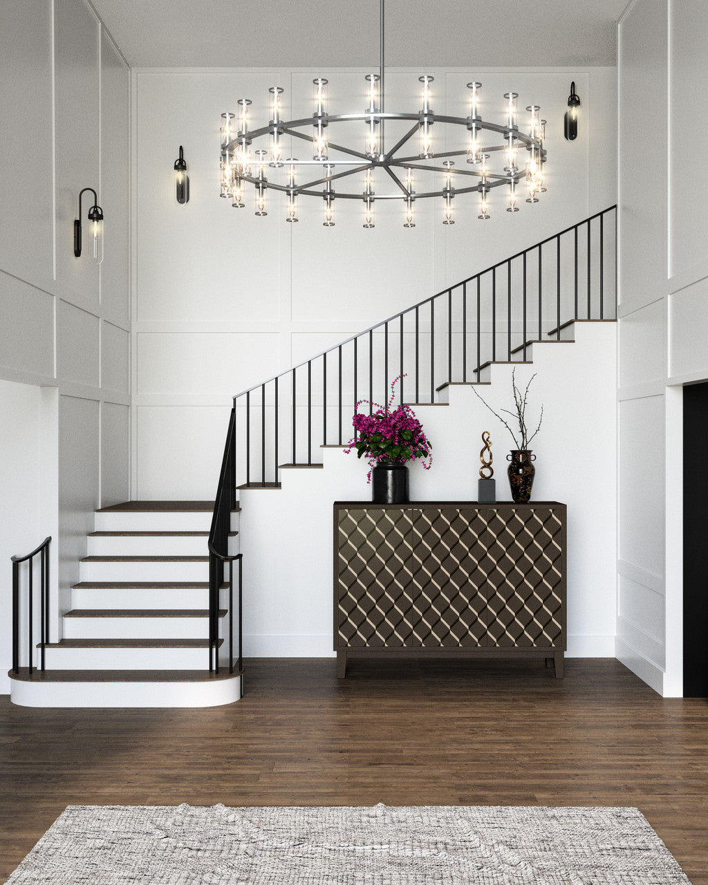 Revolve 42 Light Chandelier