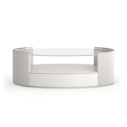 Caracole Classic Love Oval Cocktail Table