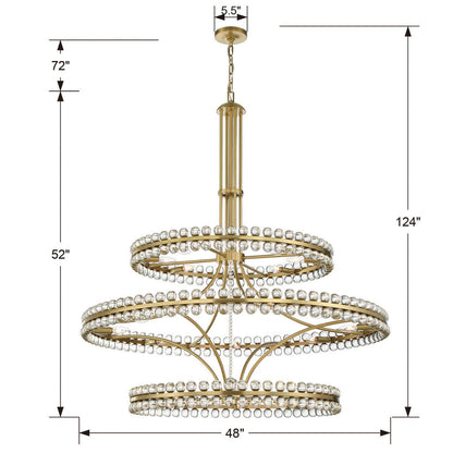 Clover 24 Light Chandelier