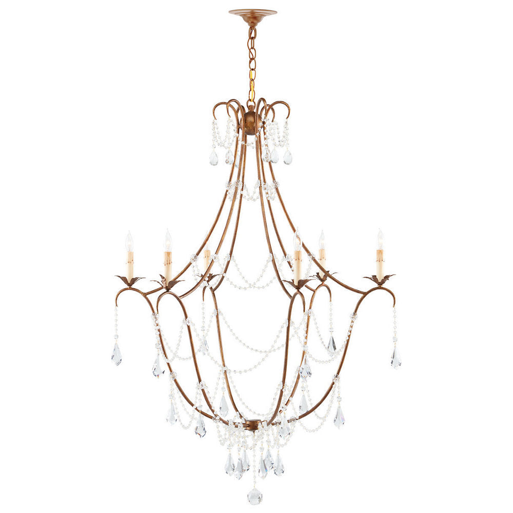 Elizabeth Gold Chandelier