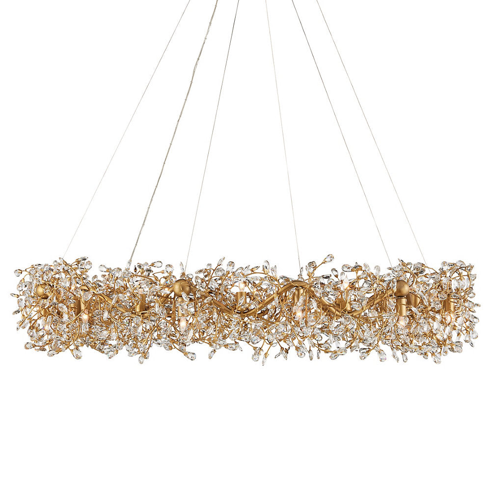 Crystal Bud Chandelier