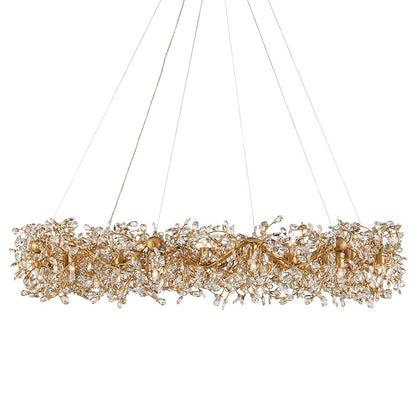 Crystal Bud Chandelier