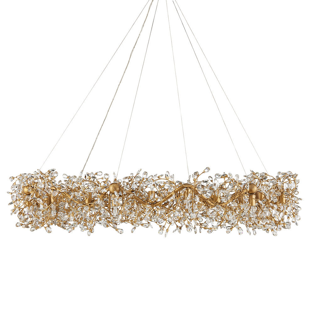 Crystal Bud Chandelier